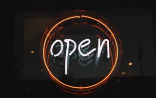 neon channel letters sign