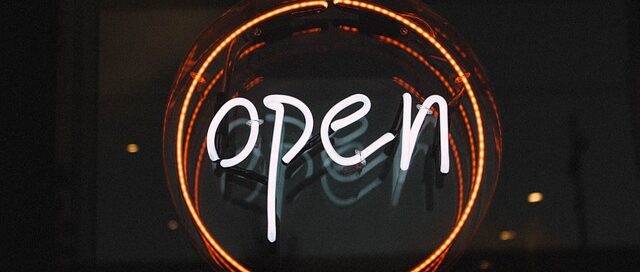 neon channel letters sign