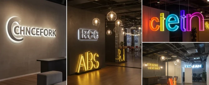Best Interior Uses for Channel Letter Signs Lobbies Offices and Events